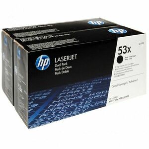 HP Q7553XD Toner Cartridge Dual Pack Black 7.000 pages imagine