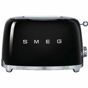 Prajitor de paine Smeg Retro TSF01BLEU, 950 W, 2 felii, negru imagine