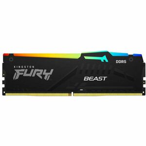 Memorie RAM DDR5, 32GB, 5200MHz, CL36, 1.35V, FURY Beast, RGB imagine