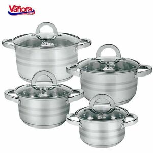 Set gatit din inox 8 PIESE, MEDINA imagine