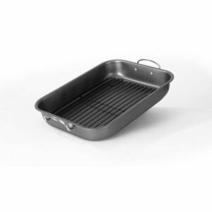 TAVA CUPTOR CU GRILL 39x29x6 CM imagine