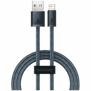 Cablu alimentare si date Baseus Dynamic Series, Fast Charging Data Cable pt. smartphone, USB la Lightning Iphone 2.4A, 1m, braided, gri imagine