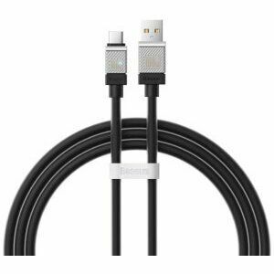 Cablu alimentare si date Baseus, Fast Charging Data Cable pt. smartphone, USB (T) la USB Type-C (T), 100W, 2m, negru imagine