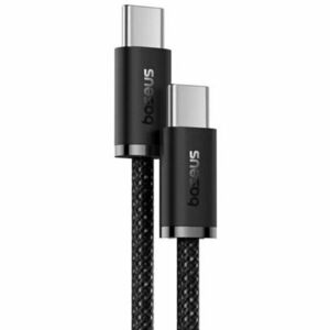 Cablu alimentare si date Baseus Dynamic 3, Fast Charging Data Cable pt. smartphone, USB Type-C la USB Type-C 100W, braided, 2m, negru imagine