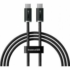 Cablu alimentare si date Baseus Dynamic 4, Fast Charging Data Cable pt. smartphone, USB Type-C la USB Type-C 100W, braided, 2m, negru imagine
