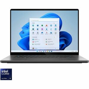 Laptop Gaming ROG Zephyrus G16 GU605CR cu procesor Intel Core Ultra 9 285H pana la 5.4GHz, 16'', 2.5K, WQXGA, OLED, 240Hz, 32GB LPDDR5X RAM, 2TB SSD, NVIDIA GeForce RTX 5070Ti 12GB GDDR7, Windows 11 Pro, Eclipse Gray imagine