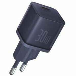 Incarcator retea Baseus GaN5S, Quick Charge 30W, 1 x USB Type-C 5V/3.0A, violet inchis imagine