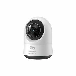 Camera supraveghere interior wireless WiFi Baseus P1 Pro, 5 MP, 8x zoom, IR, microfon si difuzor, slot card, auto tracking imagine