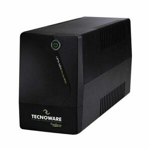 UPS cu 2 prize Tecnoware ERA PLUS FGCERAPL802SCH, 800 VA, 560 W, AVR imagine