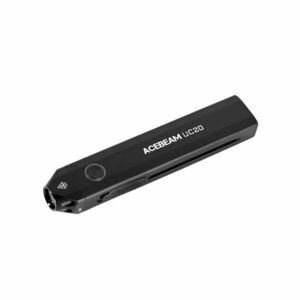 Lanterna profesionala reincarcabila Acebeam UC20 Black, 1000 lumeni, 220 m, UV 365nm imagine