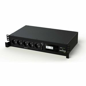 UPS rackabil cu 5 prize Tecnoware ERA PLUS FGCERAPL1202RSCH, 1200 VA, 840 W, AVR, display LCD, cu management imagine