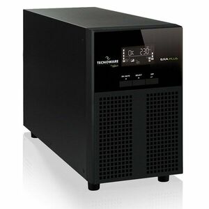 UPS cu 8 prize IEC Tecnoware EXA PLUS FGCEXAPL3002IEC, 3000 VA, 2100 W, AVR, display LCD, cu management imagine