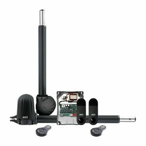 Kit automatizare poarta batanta AVO ATEL324, 3 m/canat, 400 kg, 24 V imagine
