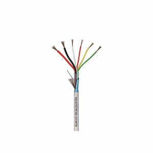 Cablu ecranat de alarma, 2x0.50 + 4x0.22, rola 100 m imagine