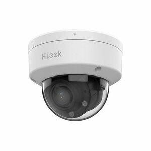 Camera supraveghere IP Dome HikVision IPC-D640HA-LZU, 4 MP, 2.8 - 12 mm, IR / lumina alba: 30 m, slot card, microfon, PoE imagine