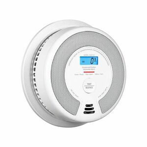 Detector de fum si monoxid de carbon X-Sense SC07-W, 85 dB, LCD, autonomie 10 ani imagine