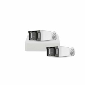 Sistem supraveghere exterior basic HikVision, 2 camere, 2 MP, IR/lumina alba 60 m, 2.8 mm, microfon imagine
