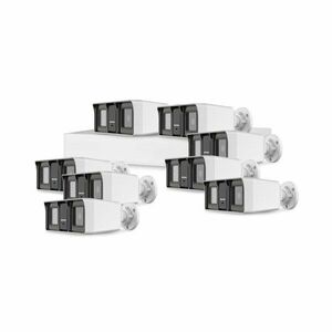 Sistem supraveghere exterior basic HikVision, 8 camere, 2 MP, IR/lumina alba 60 m, 2.8 mm, microfon imagine