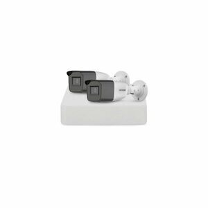 Sistem supraveghere exterior basic HikVision, 2 camere, 2 MP, IR 40 m, 2.7 - 13.5 mm, zoom manual imagine