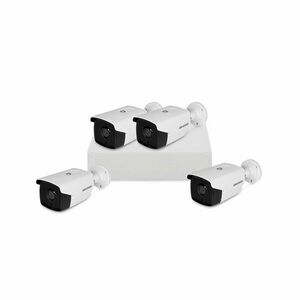 Sistem supraveghere exterior basic HikVision, 4 camere, 2 MP, IR 80 m, 3.6 mm imagine