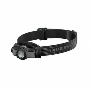 Lanterna profesionala pentru cap Led Lenser MH3 Black/Grey, 200 lumeni, 130 m imagine
