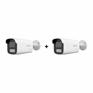 PROMO - Pachet camere supraveghere IP exterior cu iluminare duala Hikvision HiLook Smart Hybrid Light IPC-B420HA-LUF/SL, 2 MP, 4 mm, IR / lumina alba 50 m, microfon / difuzor, detectie persoane/vehicule, PoE, pret redus 50% la al doilea produs imagine