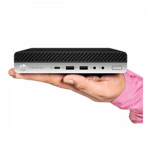 Calculator Second Hand HP EliteDesk 800 G3 Mini PC, Intel Core i7-6700T 2.80GHz, 8GB DDR4, 256GB SSD imagine