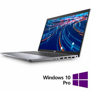 Laptop Refurbished Dell Latitude 5520, Intel Core i5-1135G7 2.40 - 4.20GHz, 8GB DDR4, 256GB SSD, 15.6 Inch, Webcam + Windows 10 Pro imagine