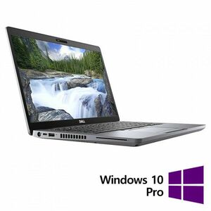 Laptop Refurbished DELL Latitude 5411, Intel Core i5-10400H 2.60 - 4.60GHz, 8GB DDR4, 512GB SSD, 14 Inch HD, Webcam + Windows 10 Pro imagine