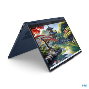 Laptop Lenovo IdeaPad 5 2-in-1 14IAL10, 14' WUXGA (1920x1200) IPS 300nits Glossy, 45% NTSC, 60Hz, TÜV Low Blue Light, Glass, Touch, Intel® Core™ Ultra 7 255U, 12C (2P + 8E + 2LPE) / 14T, Max Turbo up to 5.2GHz, 12MB, video Integrated Intel® Graphics, RAM imagine