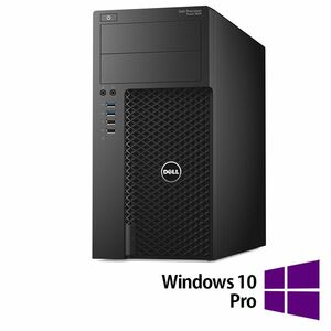 Workstation Refurbished Dell Precision 3620 Tower, Intel Xeon E3-1270 V5 3.60 - 3.90GHz, 32GB DDR4, 256GB NVME + 1TB HDD SATA, Placa video Nvidia M2000/4GB + Windows 10 Pro imagine