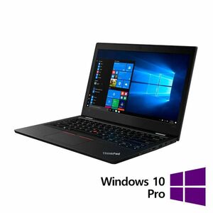 Laptop Refurbished LENOVO ThinkPad L390, Intel Core i5-8265U 1.60 - 3.90GHz, 16GB DDR4, 512GB SSD, 13.3 Inch Full HD, Fara Webcam + Windows 10 Pro imagine
