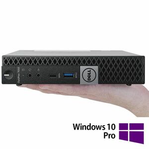 Calculator Refurbished DELL OptiPlex 7050 Mini PC, Intel Core i5-7500T 2.70 - 3.30GHz, 8GB DDR4, 256GB SSD + Windows 10 Pro imagine