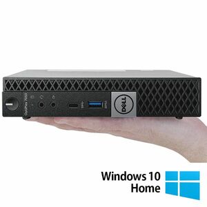 Calculator Refurbished DELL OptiPlex 7050 Mini PC, Intel Core i5-7500T 2.70 - 3.30GHz, 8GB DDR4, 256GB SSD + Windows 10 Home imagine