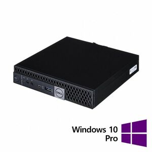 Calculator Refurbished DELL OptiPlex 5070 Mini, Intel Pentium Gold G5600T 3.30GHz, 8GB DDR4, 256GB SSD + Windows 10 Pro imagine
