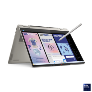 Laptop Lenovo Yoga 7 2-in-1 14ILL10, 14' 2.8K WQXGA+ (2880x1800) OLED 1100nits (peak) / 500nits (typical) Glossy / Anti-fingerprint, 100% DCI-P3, 120Hz, Dolby Vision®, TÜV Low Blue Light, DisplayHDR™ True Black 1000, Glass, Touch, Intel® Core™ Ultra 7 25 imagine