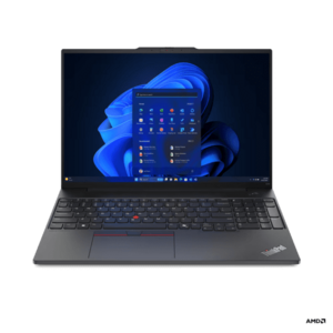 Laptop Lenovo ThinkPad E16 Gen 2 (AMD); 16' WUXGA; AMD Ryzen 5 7535HS; Integrated AMD Radeon 660M Graphics; RAM 32GB, SSD 1TB, 3YO DOS imagine