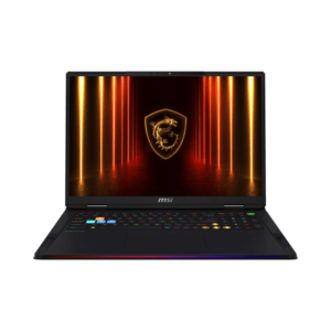 Laptop MSI Gaming Raider A18 HX A9WIG-056RO, 18' UHD+ (3840x2400), MiniLED, 120Hz, AMD Ryzen™ 9 9955HX3D Processor, 16 core, 32 thread, 144MB cache, Max Turbo Frequency 5.4 GHz, video dedicat NVIDIA® GeForce RTX™ 5080 Laptop GPU powers advanced AI with 1 imagine