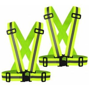 Set 2 Ham REFLECTORIZANT Reglabil Elastic Universal imagine