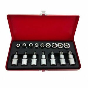 Trusa MLG-2029 16 piese 1/2 chei tubulare capete biti torx imagine