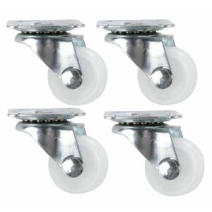 4 X Roti Albe MEDII 75mm Pivotante Albe ROTILE imagine