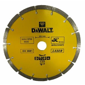 Disc Diamantat INTRERUPT 180X22.2 MM imagine