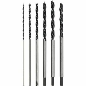 Set 6 burghie LUNGI pentru lemn 6-14 mm imagine