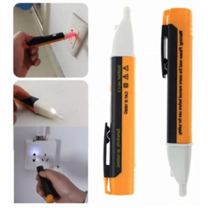 Detector Voltaj 90-1000V GALBEN - Creion 1AC-D Non-Contact imagine