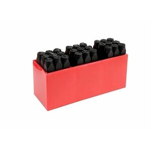 Set 27 poansoane litere 8 mm imagine
