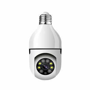 Camera de supraveghere Wifi SOCLU E27 rotatie 360 grade SMART XL imagine