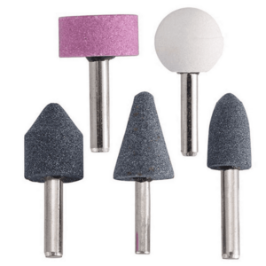 Set 5 freze pentru slefuire profesionale cu piatra tip pila ZP 0004 imagine