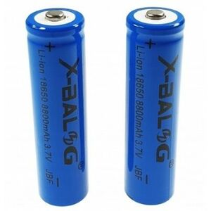 Set 2 Acumulatori 8800 mAH 3.7 V Li-ion model 18650 imagine