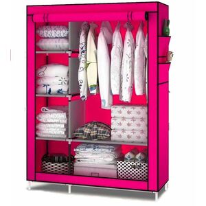 Dulap ROZ Haine 2 compartimente Textil imagine