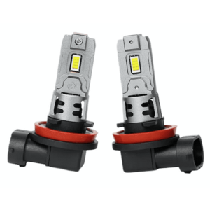 Set 2 becuri auto LED H11 K7 model 3570 de 100W 10000 lumeni 6000k imagine